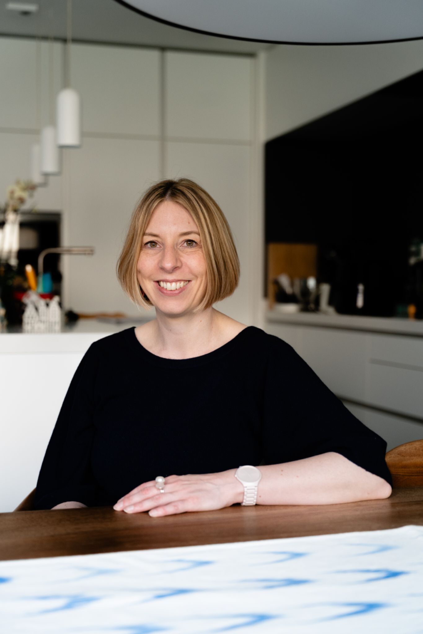 Katrien Cooreman in haar werkomgeving